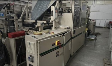 Plastic bag making machine